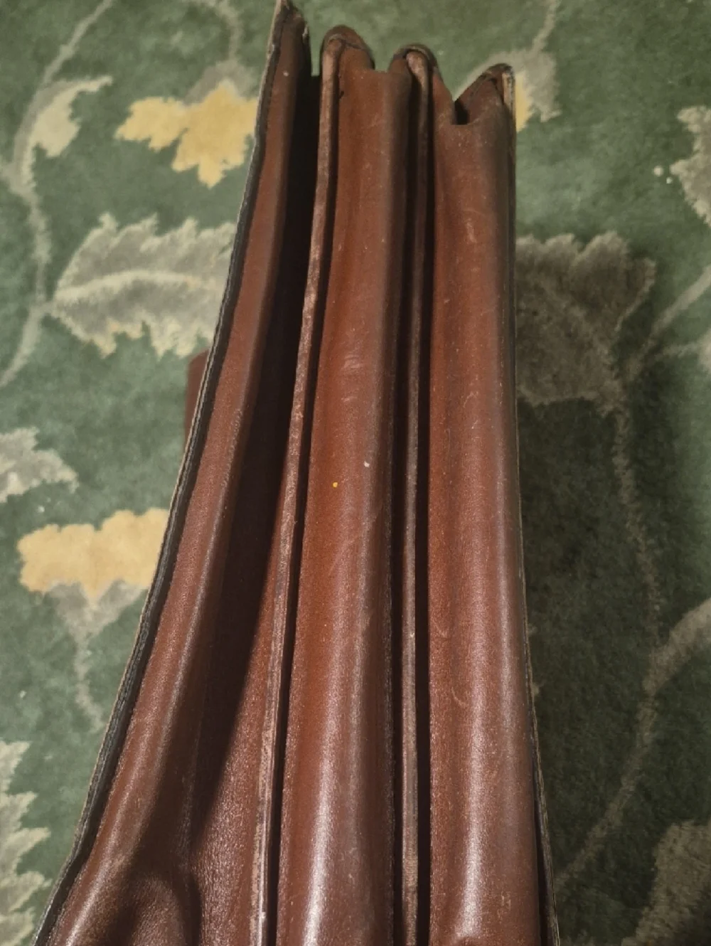 Classic Brown Leather Briefcase - Men's Professional Bag